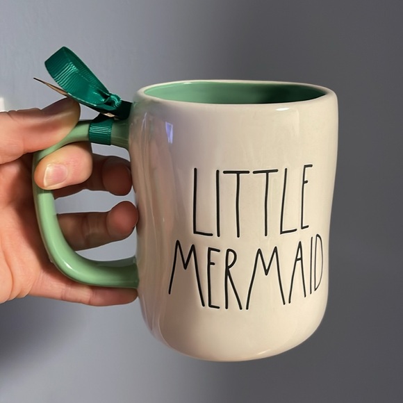 Rae Dunn Disney Princess Little Mermaid Ariel Flounder Mug New tag - Picture 6 of 6